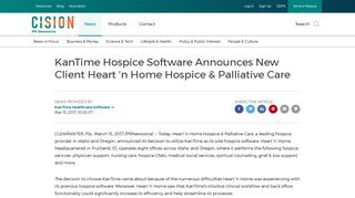 KanTime Hospice Software Announces New Client Heart 'n Home ...
