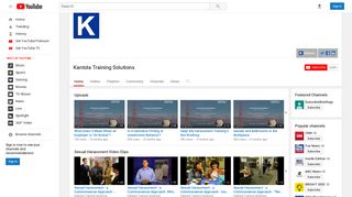 Kantola Training Solutions - YouTube