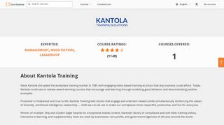 Kantola Training | OpenSesame