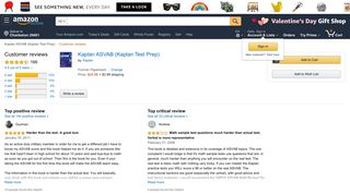 Amazon.com: Customer reviews: Kaplan ASVAB (Kaplan Test Prep)