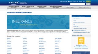 Insurance Continuing Education (CE) - Kaplan Financial
