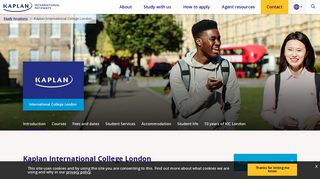 Kaplan International College London (KICL) | Kaplan Pathways