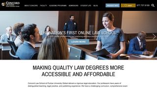 Online Law School | Earn a Law Degree at Concord Law School