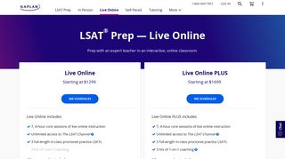 LSAT Prep Online - Course Options | Kaplan Test Prep