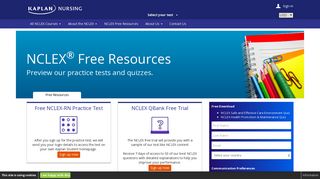 Free NCLEX Practice | Kaplan - Kaplan Test Prep