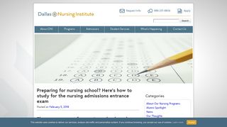 Prep For Your Exam With Our Nursing Entrance Exam Study Guide | DNI