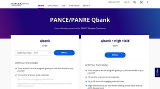 PANCE Qbank Prep Options | Kaplan Test Prep