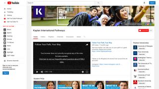 Kaplan International Pathways - YouTube
