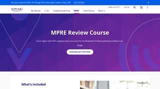 MPRE Prep Course - Practice Questions & More | Kaplan Test Prep
