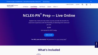 NCLEX-PN Review Online Course | Kaplan Test Prep