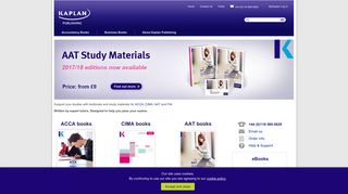 Kaplan Publishing: Accountancy study materials and business books