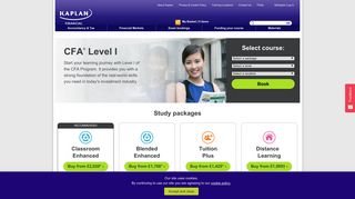 CFA Level 1 | Kaplan Financial