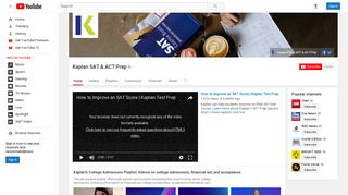 Kaplan SAT & ACT Prep - YouTube