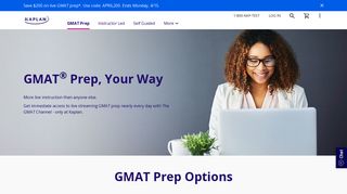 GMAT Prep Course & Test Prep | Kaplan Test Prep