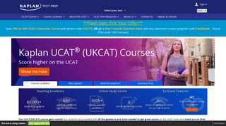 Kaplan UCAT (UKCAT) Preparation: UCAT Courses and Revision