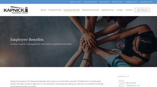 Employee Benefits - Kapnick Insurance Group