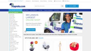 Kapruka.com | Sri Lanka Online Shopping Site | Send Gifts to Sri Lanka