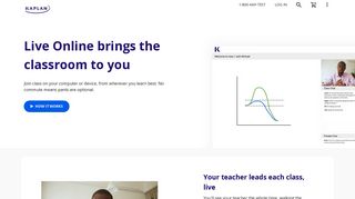 What's Live Online? | Kaplan Test Prep