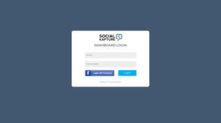 Dashboard Login | Social Kapture
