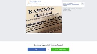 Term 1 reports are now available via DayMap. - Kapunda High School ...