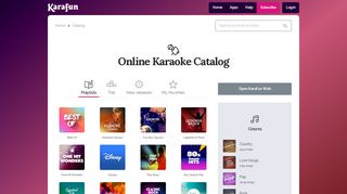 Online karaoke | KaraFun