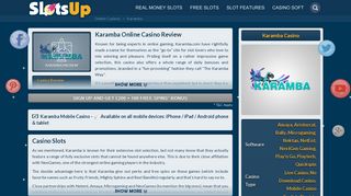 Karamba Casino Review - Karamba ™ Bonus & Slots | karamba.com
