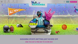 new players, grab your free bet! - Karamba