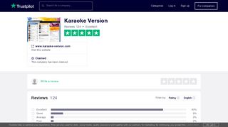 Karaoke Version Reviews | Read Customer Service Reviews of www ...