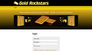 login | Gold Rockstars | Karatbars International