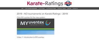 Karate-Ratings.com