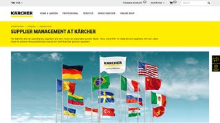 Inside Kärcher - Supplier Management Area | Kärcher