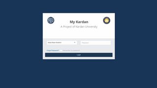 Login - Kardan University