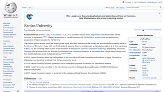 Kardan University - Wikipedia