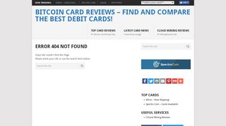 Kardiz – Bitcoin Card Reviews – Find And Compare The Best Debit ...