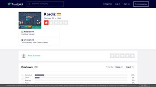 Kardiz Reviews | Read Customer Service Reviews of kardiz.com