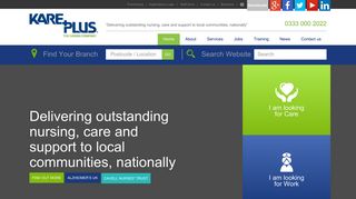 Kare Plus: The Caring Company | Care Agency UK