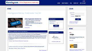 Karelo.com - Online Event Registration