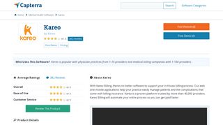 Kareo Reviews and Pricing - 2019 - Capterra