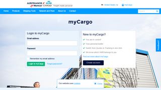 AIR FRANCE KLM MARTINAIR Cargo - myCargo