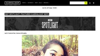 Rep Spotlight: Featured Karmaloop Reps - Karmaloop.com