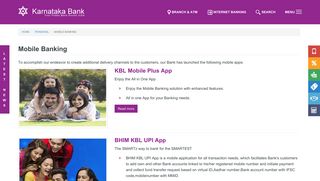 Mobile Banking | Karnataka Bank