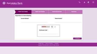 MoneyClick e-Banking: Registration for Internet Banking