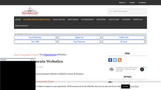 Tax Departments Websties | Karnataka Government Websites ...
