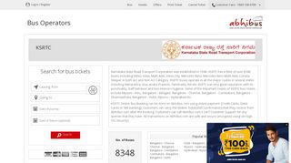KSRTC Online Bus Ticket Booking - Upto Rs.100 Off + Rs.1000 Cash ...