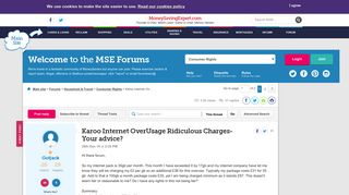 Karoo Internet OverUsage Ridiculous Charges- Your advice ...