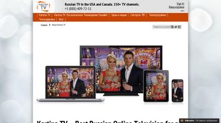 Kartina TV in the USA - best Russian TV online | KartinaUSA.TV