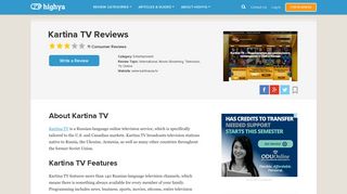 Kartina TV Reviews - Is it a Scam or Legit? - HighYa