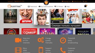 Kartina Tv in USA & Canada Dealer | Russian TV Online