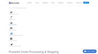 Order Processing and courier| KartRocket.com