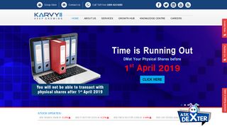 Karvy: Financial Services Company in India | Financial Solutions